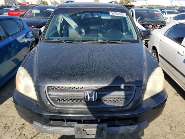 2HKYF18755H572412 - 2005 HONDA PILOT EXL BLACK photo 5