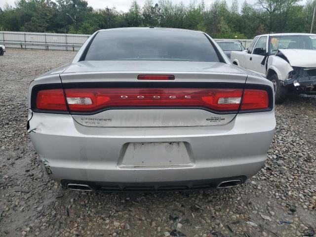 2C3CDXBGXCH301271 - 2012 DODGE CHARGER SE SILVER photo 6