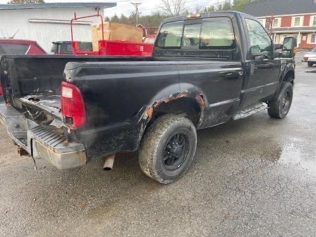 1FTNF21528EB17975 - 2008 FORD F250 SUPER DUTY BLACK photo 4