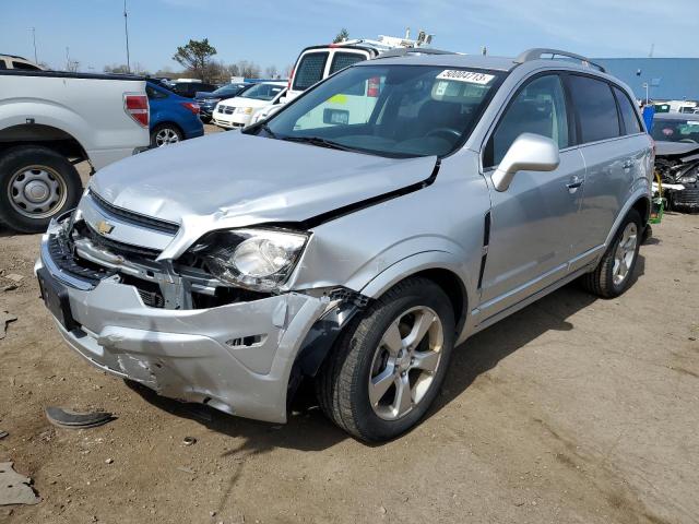 3GNAL3EK5ES646892 - 2014 CHEVROLET CAPTIVA LT SILVER photo 1