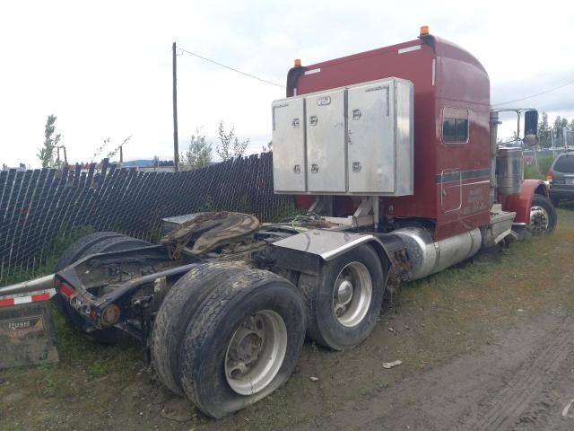 1XPXD49X3MD730492 - 2021 KENWORTH CABOVER BURGUNDY photo 4