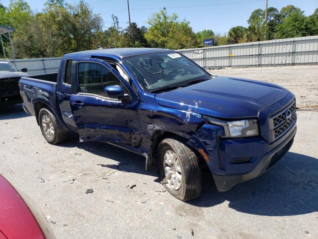 1N6ED1EK3NN682860 - 2022 NISSAN FRONTIER S BLUE photo 4