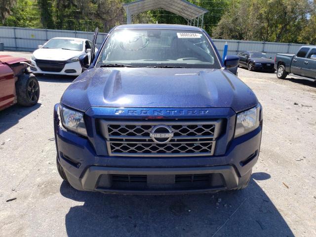 1N6ED1EK3NN682860 - 2022 NISSAN FRONTIER S BLUE photo 5