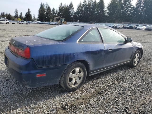 1HGCG32741A012654 - 2001 HONDA ACCORD EX BLUE photo 3