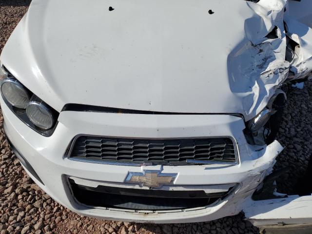 1G1JA6SH2C4136465 - 2012 CHEVROLET SONIC LS WHITE photo 11