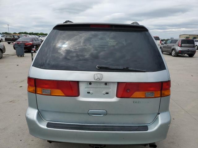 2HKRL18042H587981 - 2002 HONDA ODYSSEY EXL SILVER photo 6