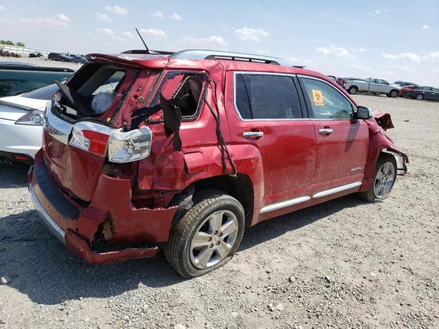 2GKALYEKXD6174535 - 2013 GMC TERRAIN DENALI RED photo 3