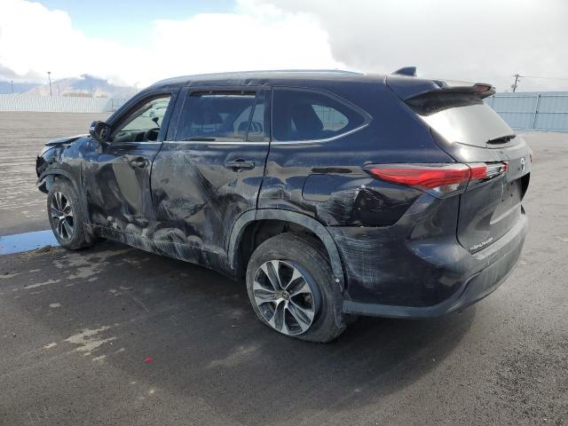 5TDHZRBHXLS054097 - 2020 TOYOTA HIGHLANDER XLE BLACK photo 2
