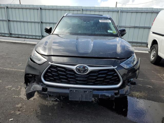 5TDHZRBHXLS054097 - 2020 TOYOTA HIGHLANDER XLE BLACK photo 5