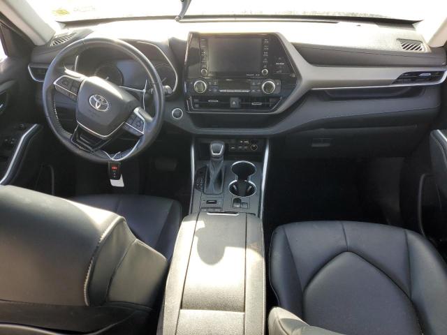 5TDHZRBHXLS054097 - 2020 TOYOTA HIGHLANDER XLE BLACK photo 8