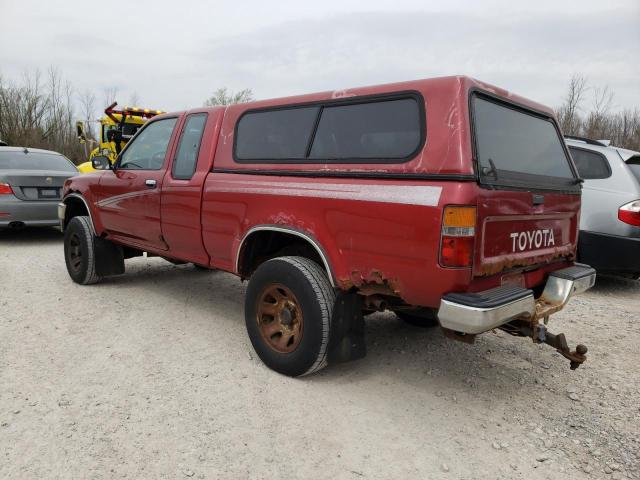 JT4VN13D0S5154435 - 1995 TOYOTA PICKUP 1/2 TON EXTRA LONG WHEELBASE RED photo 2