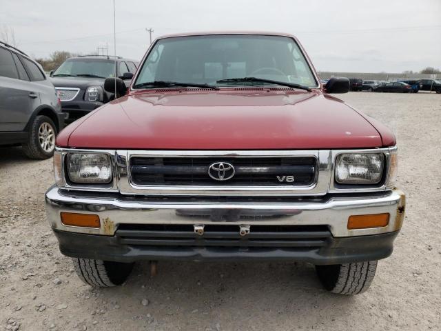 JT4VN13D0S5154435 - 1995 TOYOTA PICKUP 1/2 TON EXTRA LONG WHEELBASE RED photo 5