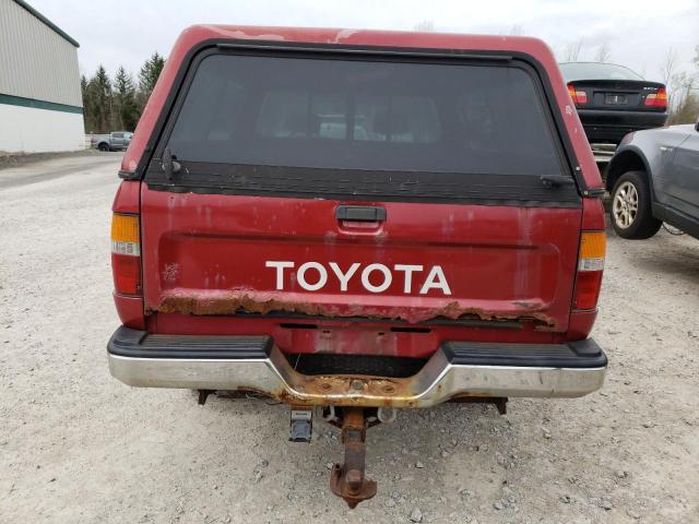 JT4VN13D0S5154435 - 1995 TOYOTA PICKUP 1/2 TON EXTRA LONG WHEELBASE RED photo 6