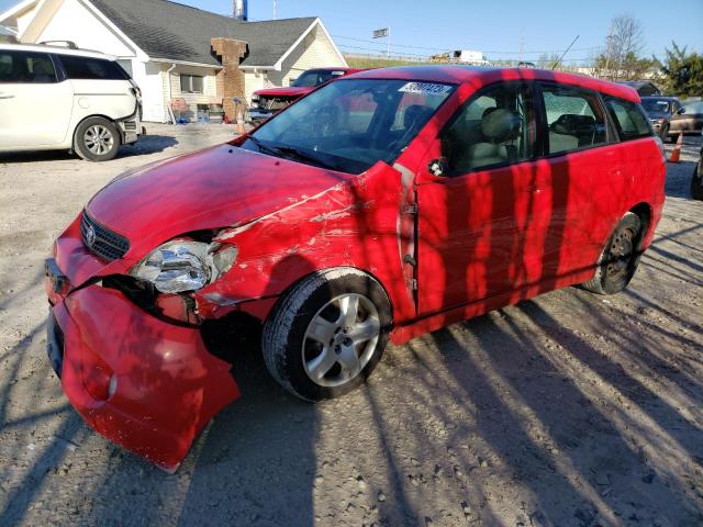 2T1KR32E35C492383 - 2005 TOYOTA COROLLA MA XR RED photo 1