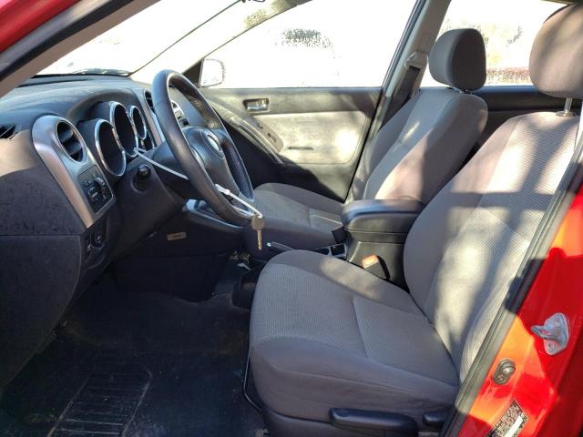 2T1KR32E35C492383 - 2005 TOYOTA COROLLA MA XR RED photo 7