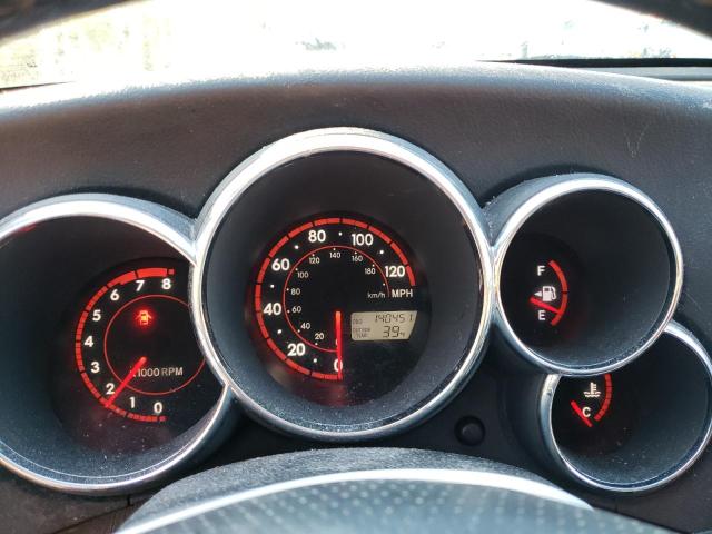 2T1KR32E35C492383 - 2005 TOYOTA COROLLA MA XR RED photo 9