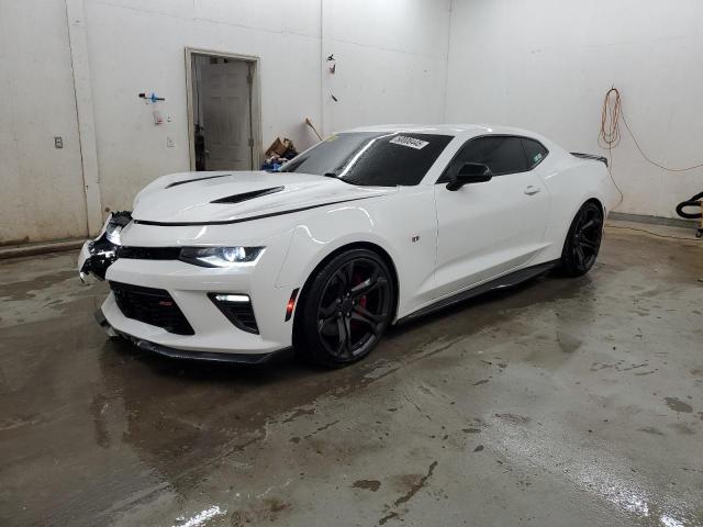1G1FE1R78H0182598 - 2017 CHEVROLET CAMARO SS WHITE photo 1