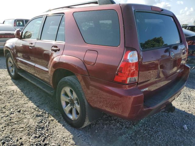 JTEZU17R468062562 - 2006 TOYOTA 4RUNNER LIMITED BURGUNDY photo 2