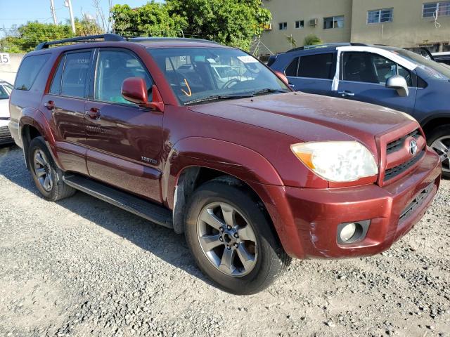 JTEZU17R468062562 - 2006 TOYOTA 4RUNNER LIMITED BURGUNDY photo 4