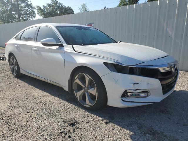 1HGCV2F96LA005283 - 2020 HONDA ACCORD TOURING WHITE photo 4