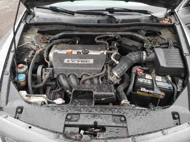 1HGCS12808A015914 - 2008 HONDA ACCORD EXL GRAY photo 11