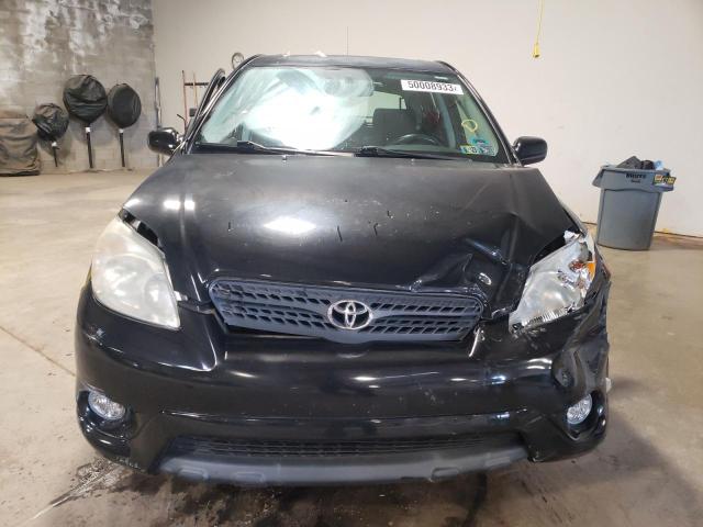 2T1KR32E57C672600 - 2007 TOYOTA COROLLA MA XR BLACK photo 5