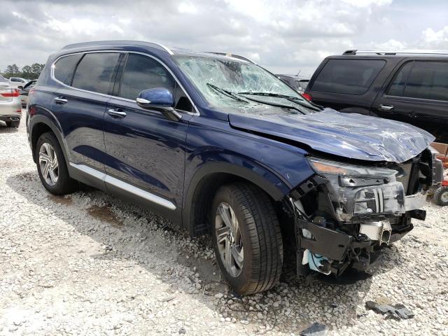 5NMS34AJ3NH458492 - 2022 HYUNDAI SANTA FE SEL BLUE photo 4