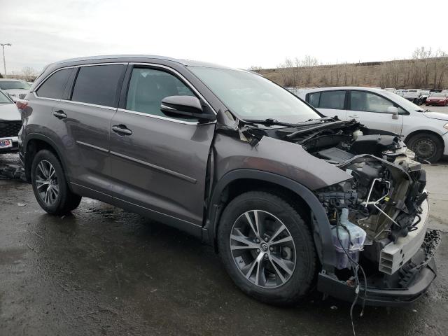 5TDJKRFH1GS285900 - 2016 TOYOTA HIGHLANDER XLE 灰色 照片 4