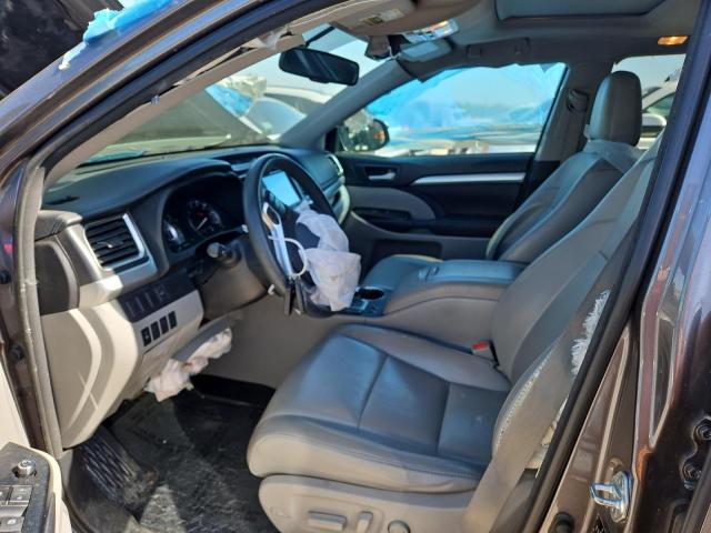 5TDJKRFH1GS285900 - 2016 TOYOTA HIGHLANDER XLE 灰色 照片 7