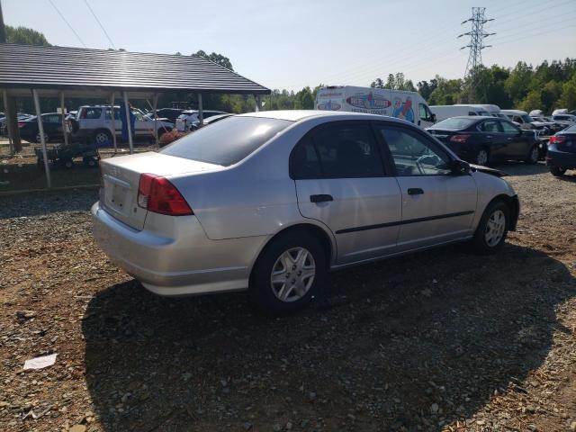 1HGES16315L027755 - 2005 HONDA CIVIC DX VP SILVER photo 3