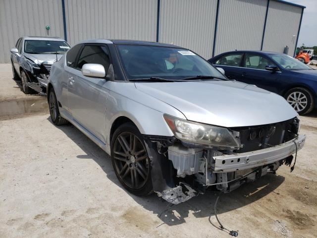 JTKJF5C77D3045569 - 2013 TOYOTA SCION TC SILVER photo 4