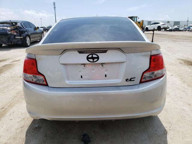 JTKJF5C77D3045569 - 2013 TOYOTA SCION TC SILVER photo 6