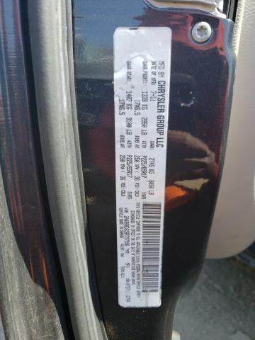 2A4RR8DG5BR797996 - 2011 CHRYSLER TOWN & COU TOURING L BLACK photo 13