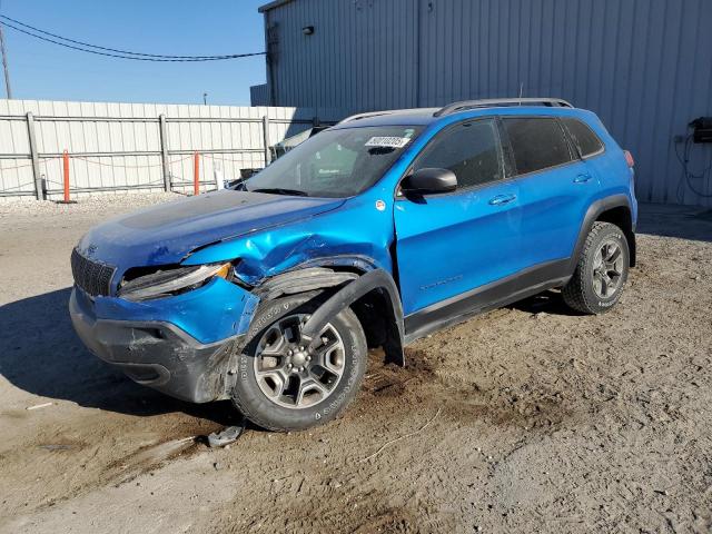 1C4PJMBX5LD631367 - 2020 JEEP CHEROKEE TRAILHAWK BLUE photo 1