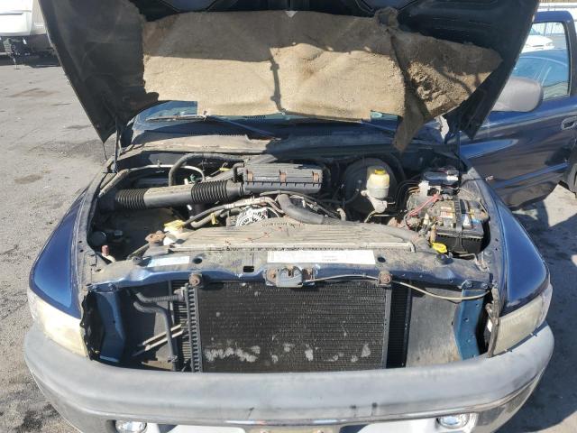 1B7KF23Z21J509838 - 2001 DODGE RAM 2500 BLUE photo 11