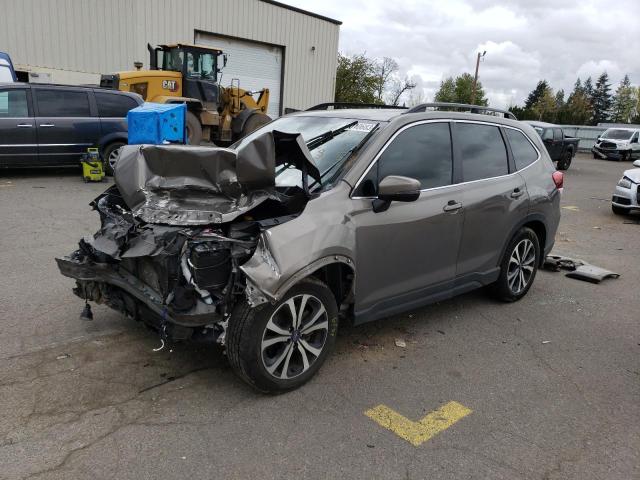 JF2SKAUC3KH528120 - 2019 SUBARU FORESTER LIMITED TAN photo 1