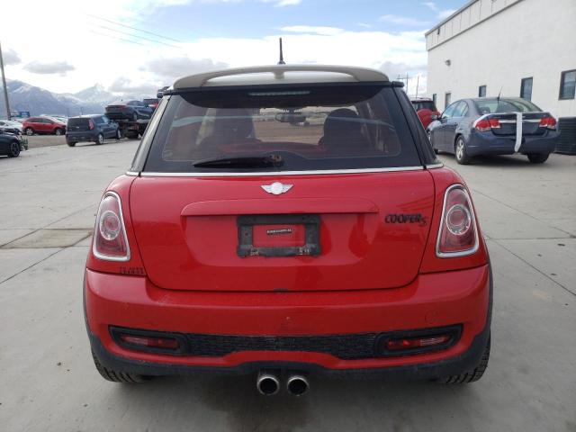 WMWSV3C55BTY14405 - 2011 MINI COOPER S RED photo 6