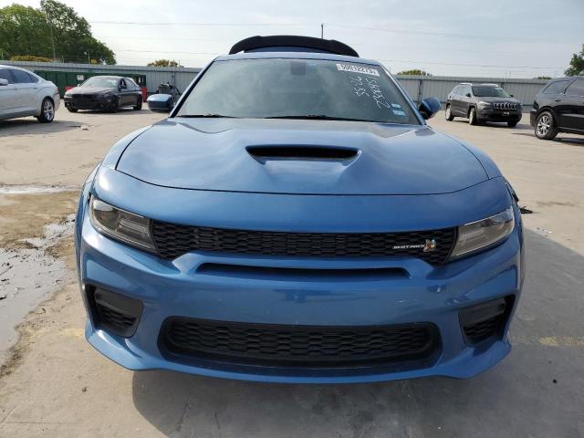 2C3CDXGJ0MH551012 - 2021 DODGE CHARGER SCAT PACK BLUE photo 5