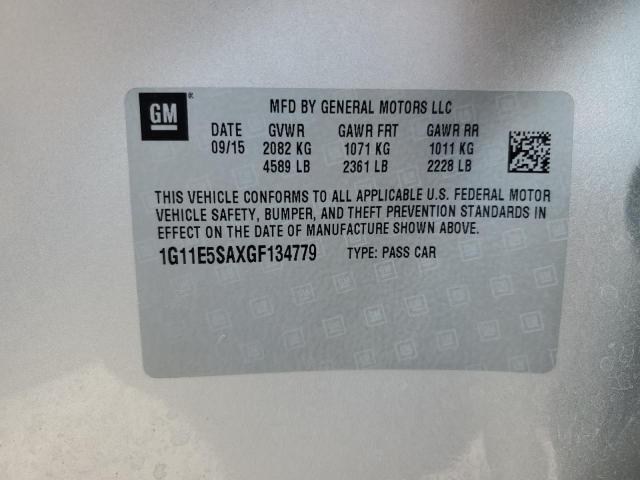 1G11E5SAXGF134779 - 2016 CHEVROLET MALIBU LIM LTZ SILVER photo 13