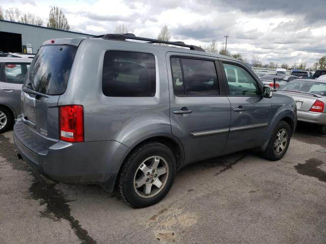 5FNYF48959B050175 - 2009 HONDA PILOT TOURING GRAY photo 3