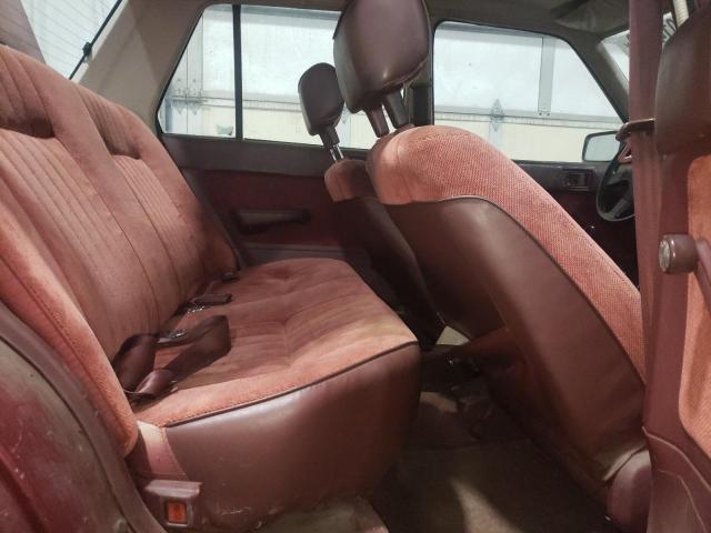 1HGEC4637HA070561 - 1987 HONDA CIVIC 1.5 BURGUNDY photo 10