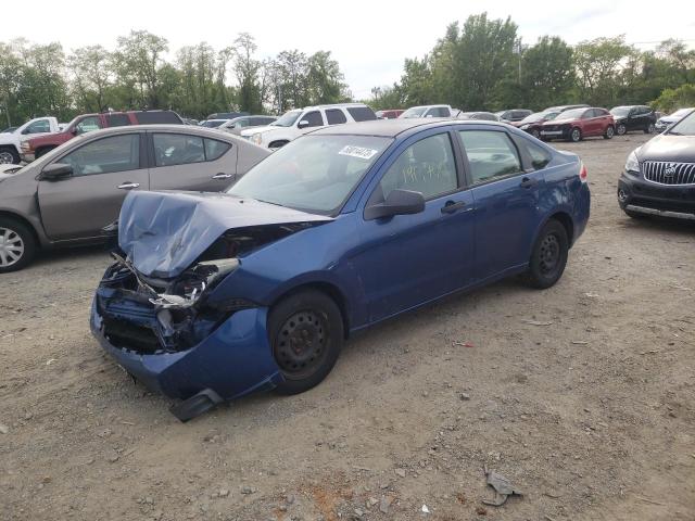 1FAHP34N88W292551 - 2008 FORD FOCUS S/SE BLUE photo 1