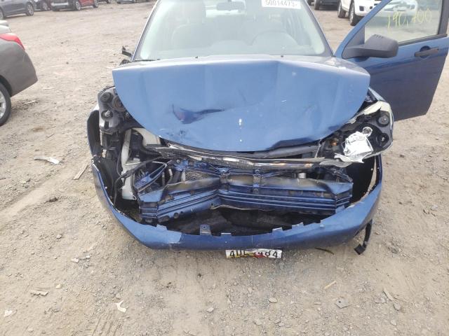 1FAHP34N88W292551 - 2008 FORD FOCUS S/SE BLUE photo 11