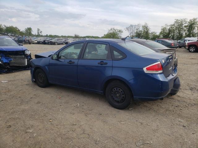 1FAHP34N88W292551 - 2008 FORD FOCUS S/SE BLUE photo 2