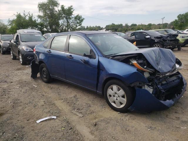 1FAHP34N88W292551 - 2008 FORD FOCUS S/SE BLUE photo 4