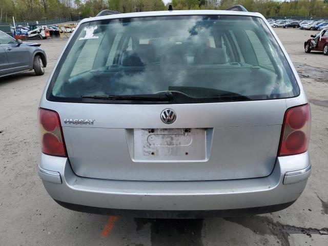 WVWVD63B73E140841 - 2003 VOLKSWAGEN PASSAT GLS SILVER photo 6