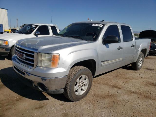 3GTP2VE70DG322358 - 2013 GMC SIERRA K1500 SLE SILVER photo 1