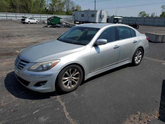 KMHGC4DD4CU178724 - 2012 HYUNDAI GENESIS 3.8L SILVER photo 1