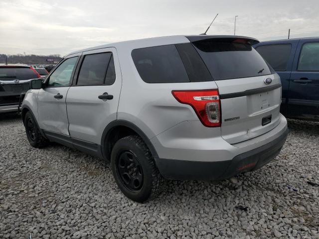 1FM5K8AR3EGC08203 - 2014 FORD EXPLORER POLICE INTERCEPTOR 银色 照片 2