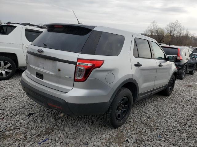 1FM5K8AR3EGC08203 - 2014 FORD EXPLORER POLICE INTERCEPTOR 银色 照片 3